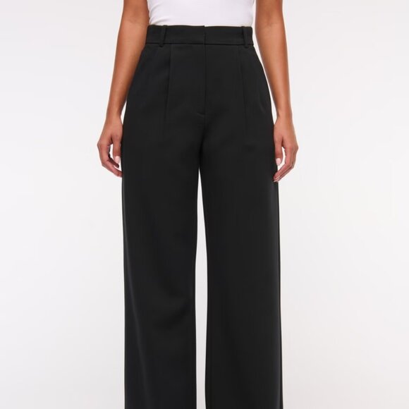 A&F Sloane Tailored Pant – Black - Picture 1 of 7